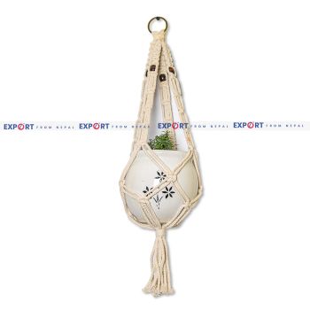Wall Hanging Macramé Plant Pot Holder