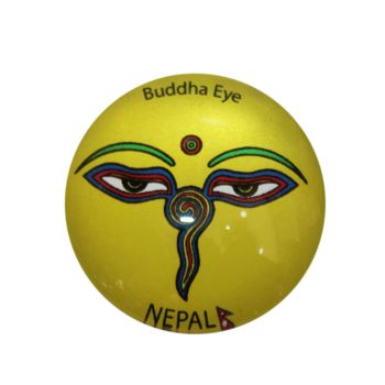 Glass fridge magnets