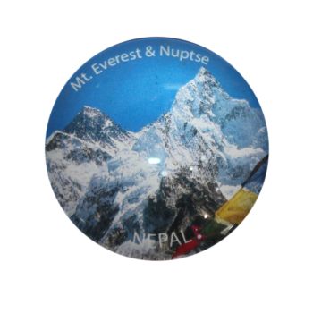 Glass fridge magnets