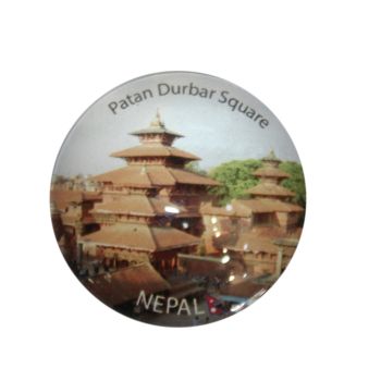 Glass fridge magnets