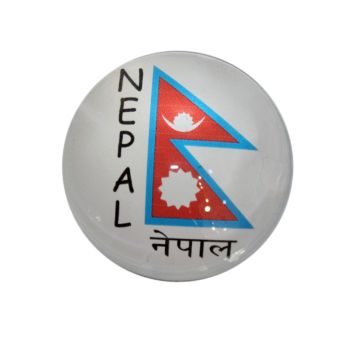 Glass fridge magnets