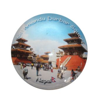 Glass fridge magnets