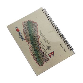 Large Wiro Binding Notebook