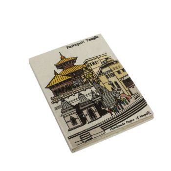 Medium Printed Lokta Notebook