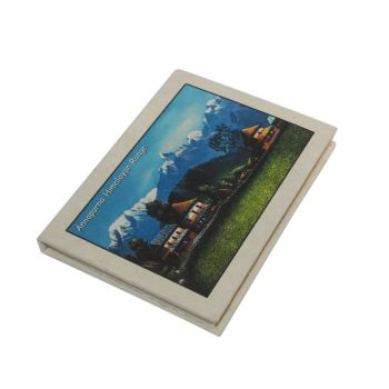 Medium Printed Lokta Notebook