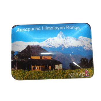 Rectangle Glass Fridge Magnets 