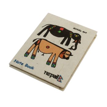 Small Printed Lokta Notebook
