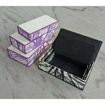 Tree Printed 3 Fitted box