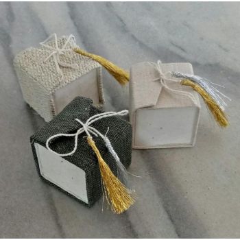Natural Cotton Ring Box / BTC Cotton Ring Box