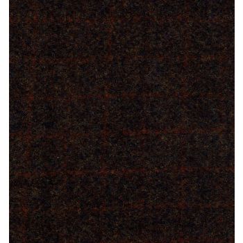 Tweed.ONYX BROWN, M.K. CHECK PATTERN