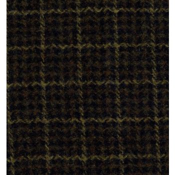Tweed.ONYX GREEN, M.K. CHECK PATTERN