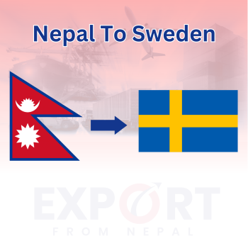 Kathmandu to Sweden 45-99 kgs
