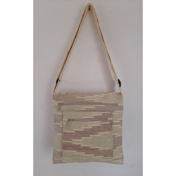 100% Cotton Dhaka Weave Two Folded Shoulder Bag