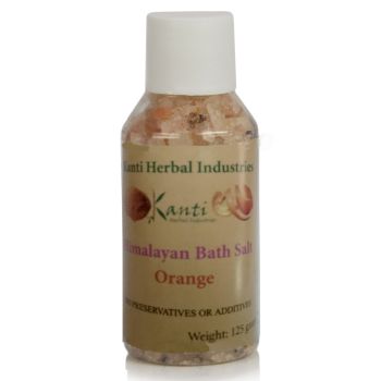 Himalayan Bath Salt Orange- 125gm