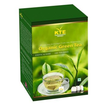 Organic Green Tea 100 Tea  Sachets