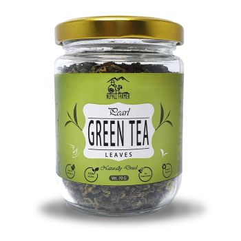 Natural and Organic Naturally Dried Pearl Green Tea 70G.