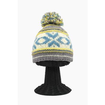 100% Pure Woolen Soft & Warm Multi-Colored Beanie Hat