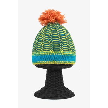 Stretchable Soft & Warm 100% Woolen Outside and Polyester Inside  Multi-Colored Beanie Hat