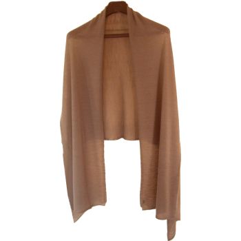 Pure  Cashmere  stole   Hand   knit in  Nepal 