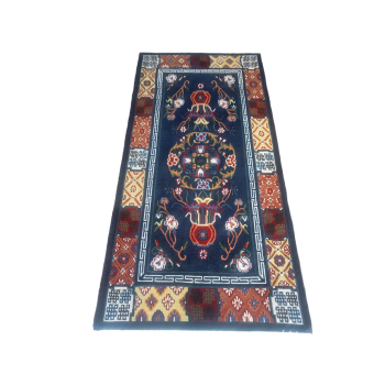 HANDKNOTTED NEPALI 100 KNOTS WOOLLEN CARPET 92 CM X 194 CM