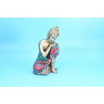 Bronze Buddha Amitabha Shakyamuni Buddha Gem Statue