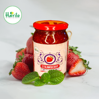 HARILO Strawberry Jam Fresh Fruit Jam 500 GMS