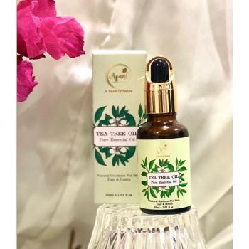 vani 100% Natural & Pure Tea Tree Essential Oil For Acne , Spots & Blemishes (30ml)