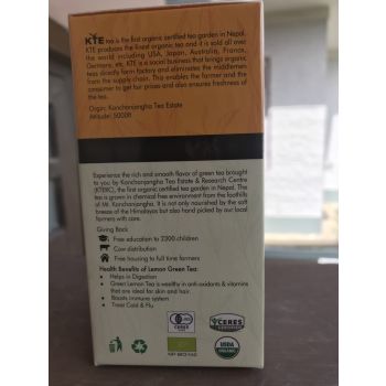 Lemon Green Tea 20 Tea Sachets