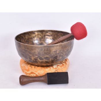 10 Inch Full Moon Night Tibetan Singing Bowl