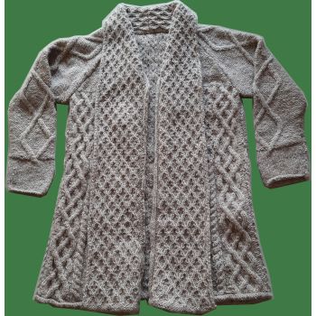 long woolen cardigan