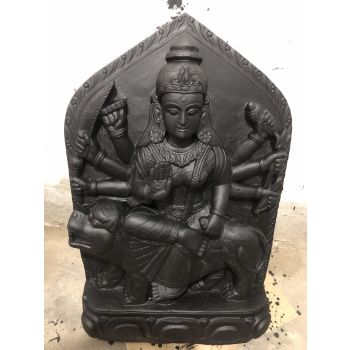 Stone Carved Goddess Durga