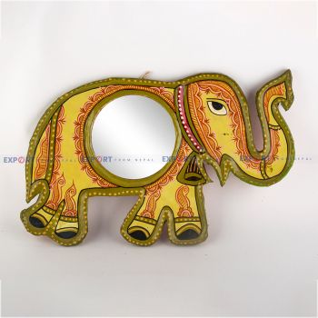 mithila art Mirror (Medium)