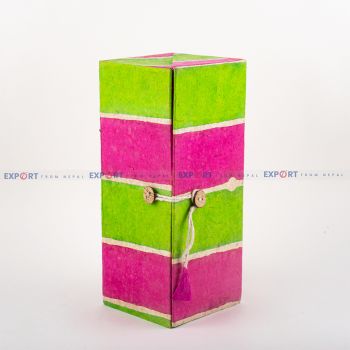 Green and Pink Jewelry Box