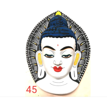 White Buddha Paper Mask