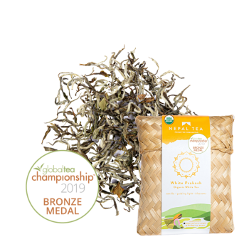 Loose Leaf White Prakash Tea 1.7 oz (50 Grams)