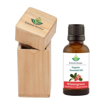 Organic Wintergreen Essential Oil | 10ml | Aromatherapy | Herb Extract | Medicinal 
