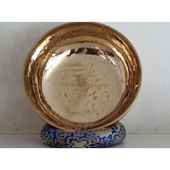 Extra Large Singing Bowl-20 Inch Tibetan Singing Bowl-Deep and Long Resonate and Vibration Singing Bowl-High Quality TIbetan Singing Bowl for Yoga Meditation, Sound Healing, Sound Bathing, comes with cushion, striker, mallet