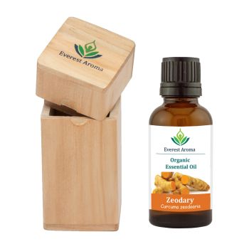  Organic Zedoary Essential Oil (10ml) | Aromatherapy | Herb Extract | Medicinal