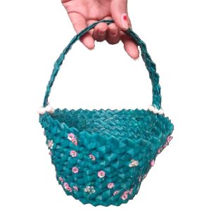 100% Natural Handmade Dwarf Wild Palm Bag