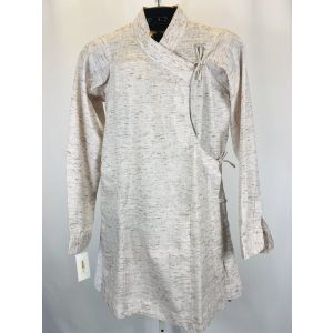 White Check Daura Suruwal