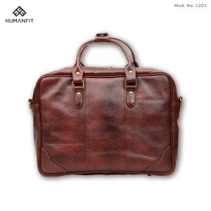 Handcrafted Human Fit Genuine Leather Laptop Bag