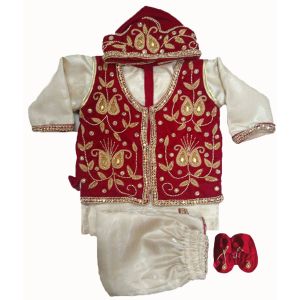 Rice-feeding Ceremony Wearing Dress for Baby Boy