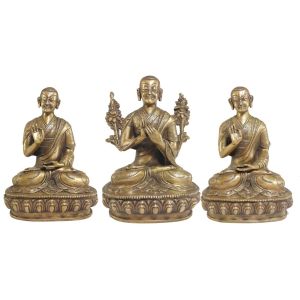 Tsongkhapa Set Brone Finishing
