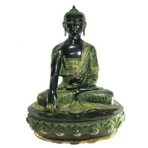 Statue of Shakyamuni Buddha, with Antique Finishing