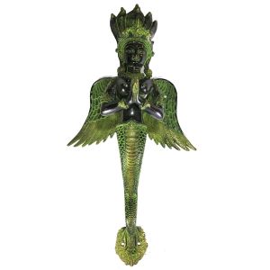 Nagakanya Door Handle, with Antique Finishing