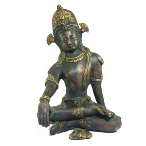 Statue of Indra , Antique Finishing