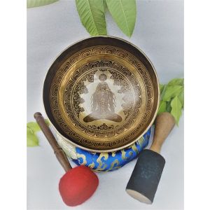  Tibetan Art Handmade Singing Bowl