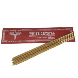 White Crystal Natural Flora Incense Stick