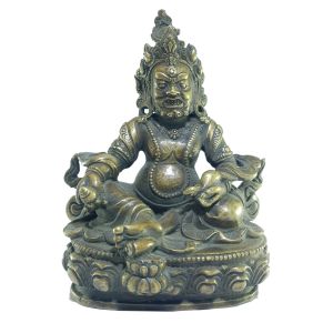  Old Stock , Tibetan Statue of Yellow Jambala 