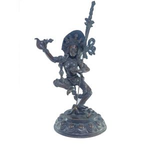 Old Stock , Tibetan Statue of Vajravarahi, Chocolate Oxidized , Last Piece